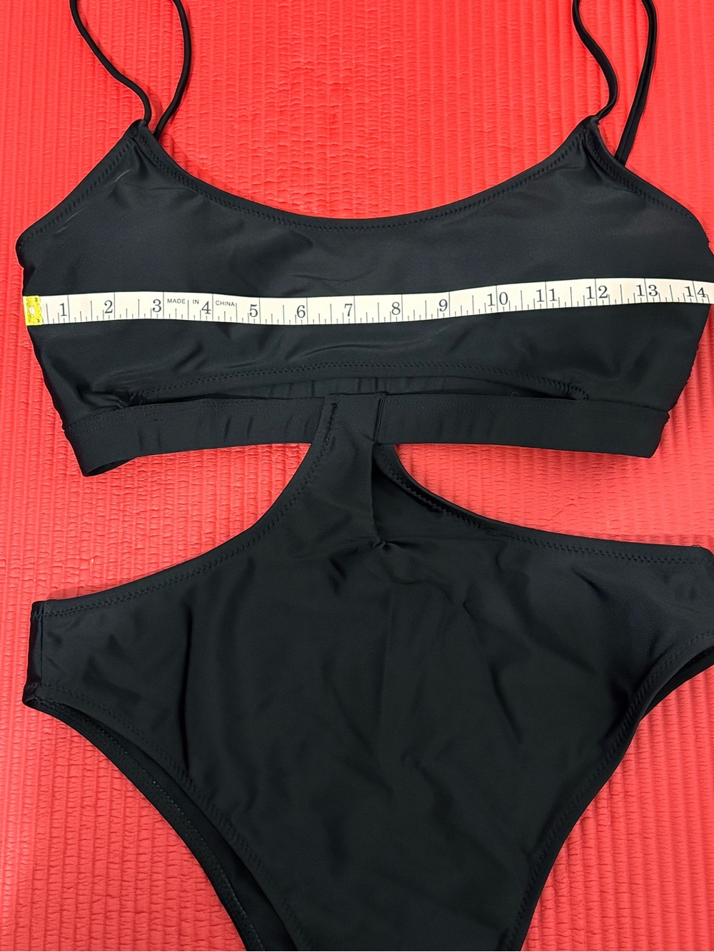 Black Cutout Two-Piece Bikini size L - Picture 5 of 8